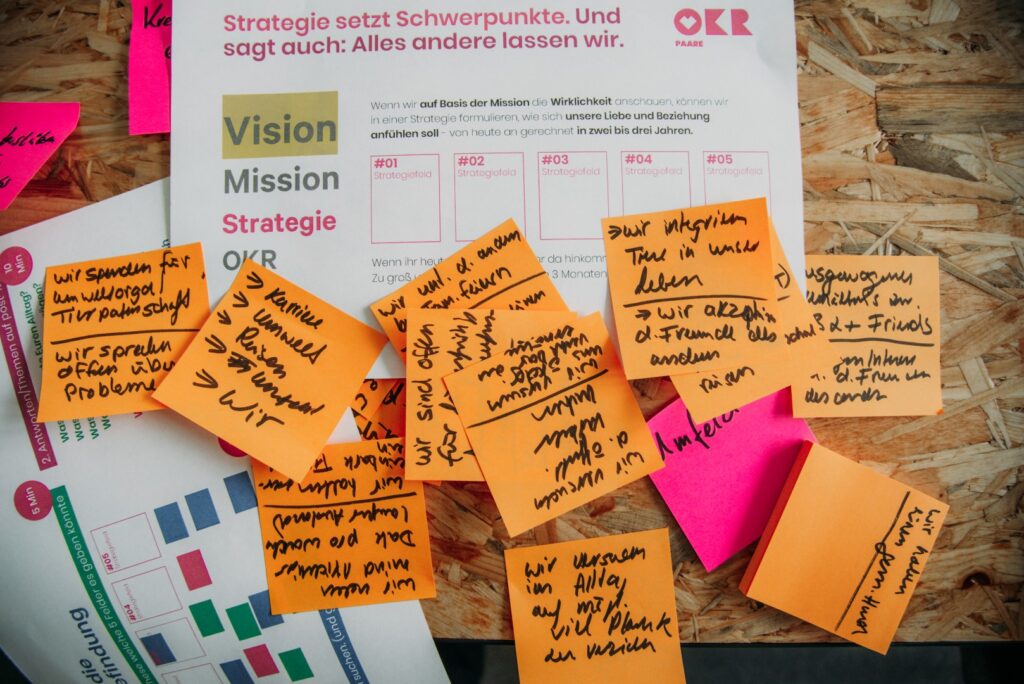 Paare nehmen am Paarseminar "OKR für Paare" in Stuttgart statt
