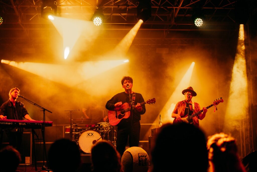 Konzert beim House on the Hill Festival in Mittweida