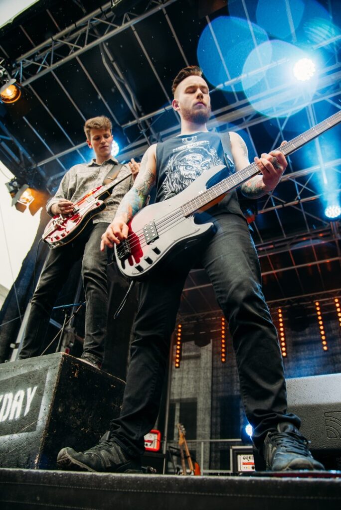 Konzert beim House on the Hill Festival in Mittweida