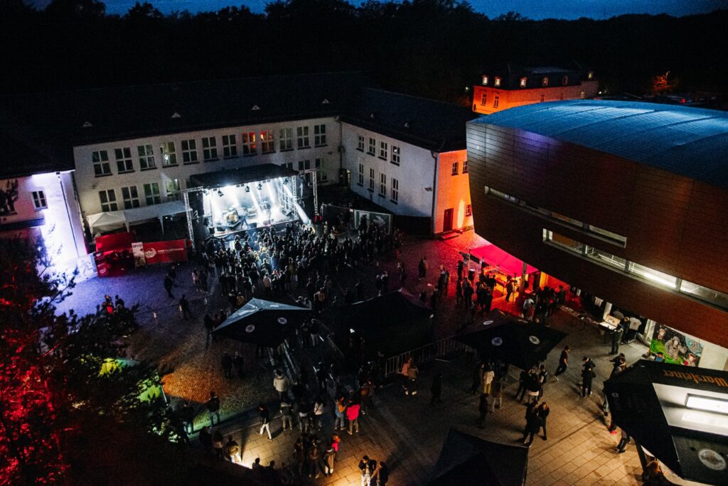 Konzert beim House on the Hill Festival in Mittweida