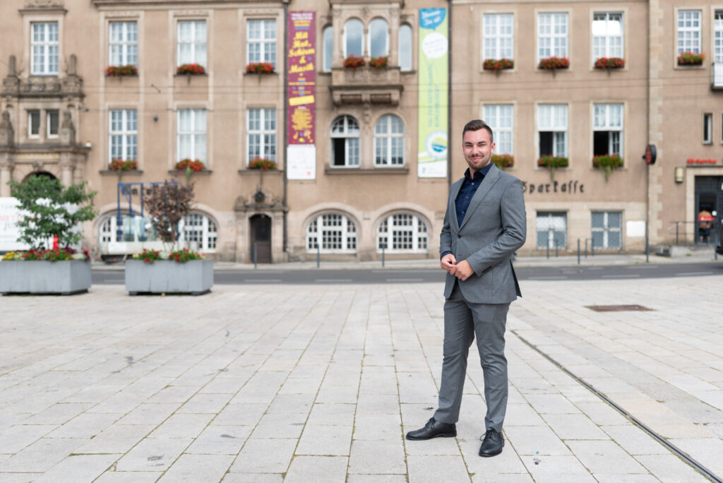 Kurt Fischer, Landtagskandidat für Eberswalde, Joachimsthal, Schorfheide und Vorsitzender der SPD Barnim in Eberswalde